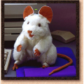 Folkmanis White Mouse Puppet