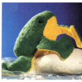Soft Terry Bath Frog