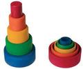 Grimm's Stacking Rainbow Bowl Set