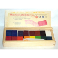 Stockmar Beeswax Crayons in Wooden Box (16 Blocks)
