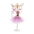 Purple Ballerina Jewelry Stand