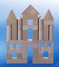 Wooden Basic Building Blocks Large Set